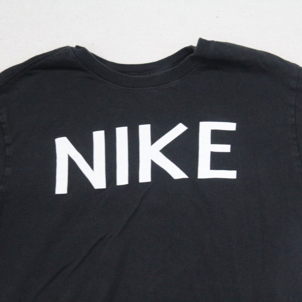 Nike Men Black Tee Shirt Nike Spellout Size Small - Picture 5 of 8